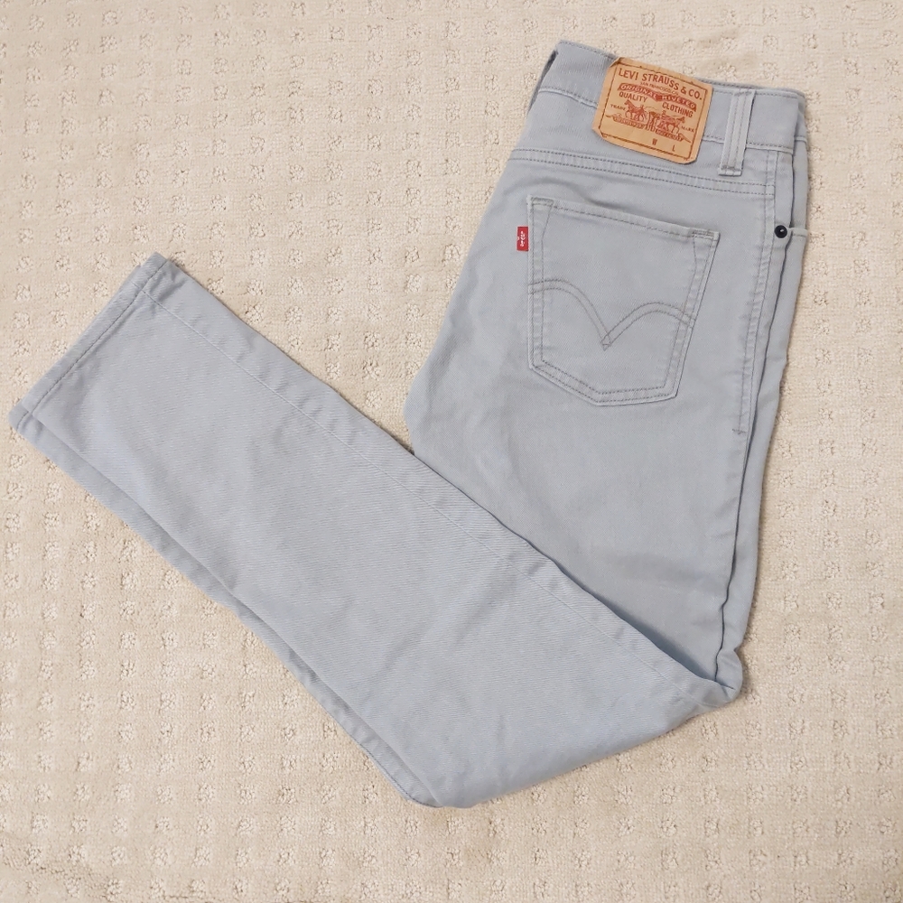 LEVI'S 510 SKINNY JEANS LIGHT GRAY